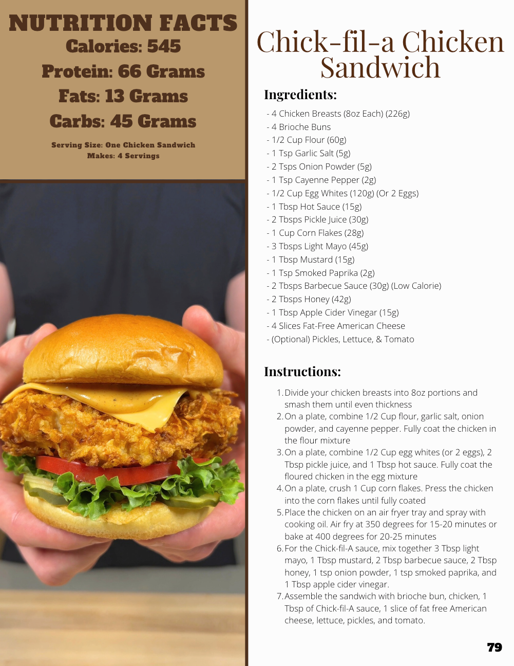 Trust The Skinny Chef Cookbook